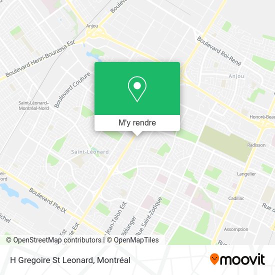 H Gregoire St Leonard plan