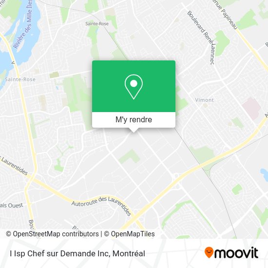 I Isp Chef sur Demande Inc plan