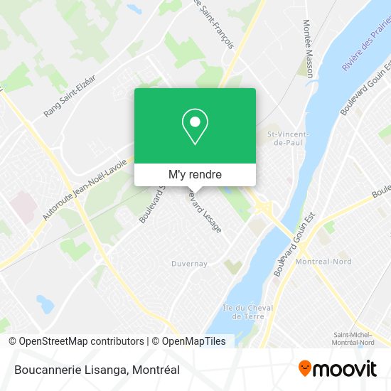 Boucannerie Lisanga plan
