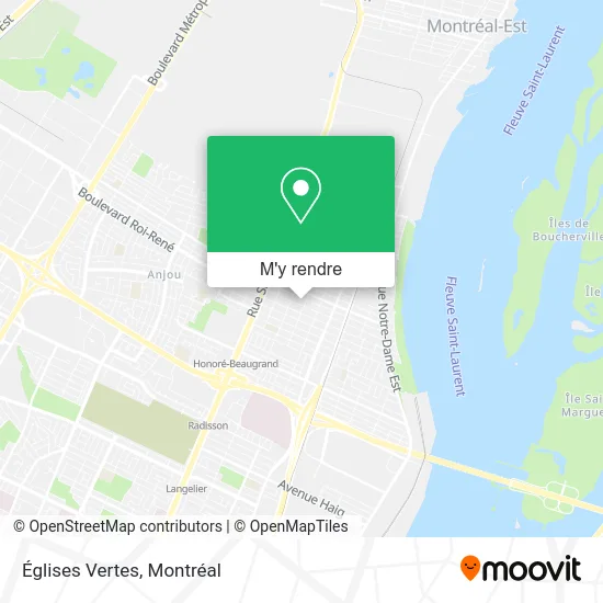 Églises Vertes plan
