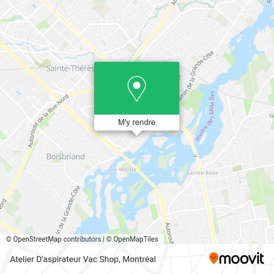 Atelier D'aspirateur Vac Shop plan