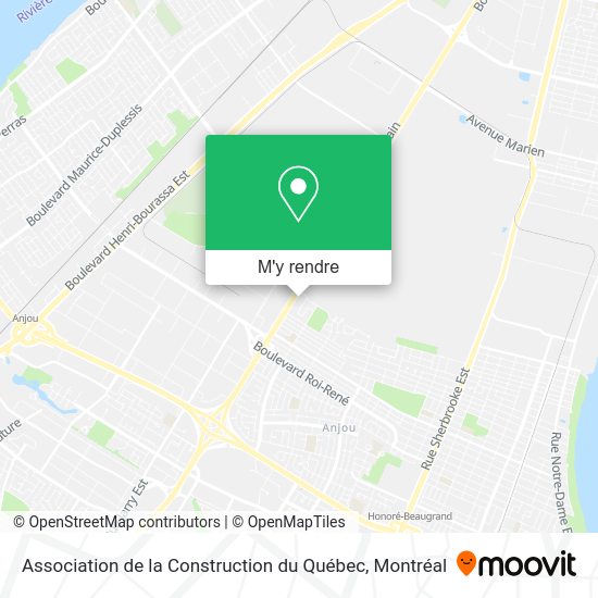 Association de la Construction du Québec plan