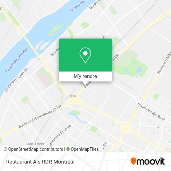 Restaurant Als-RDP plan
