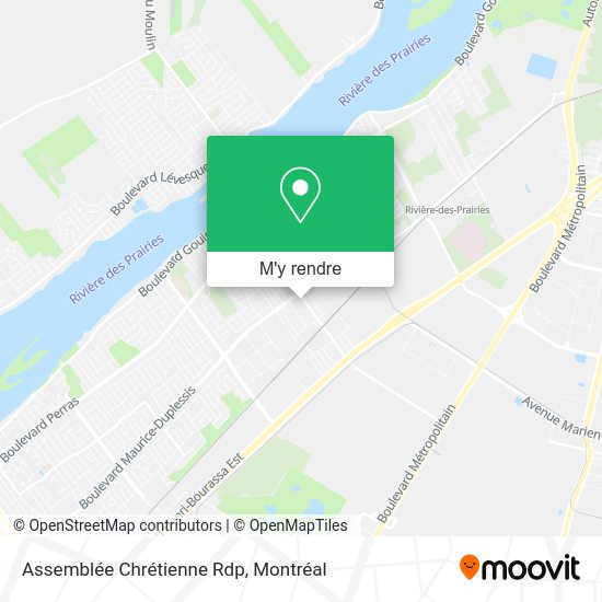 Assemblée Chrétienne Rdp plan