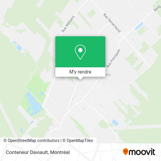 Conteneur Daviault plan