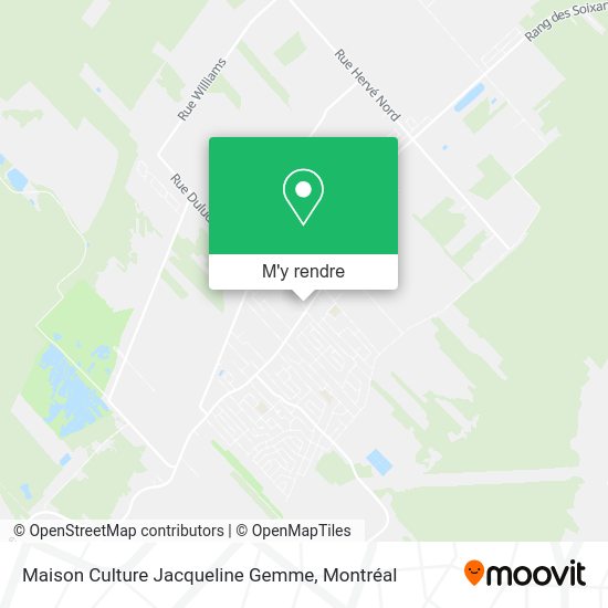 Maison Culture Jacqueline Gemme plan
