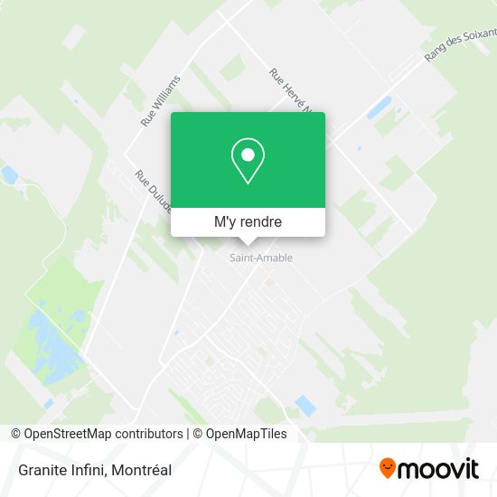 Granite Infini plan