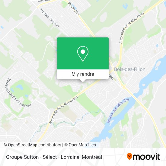 Groupe Sutton - Sélect - Lorraine plan