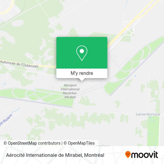 Aérocité Internationale de Mirabel plan