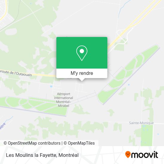 Les Moulins la Fayette plan