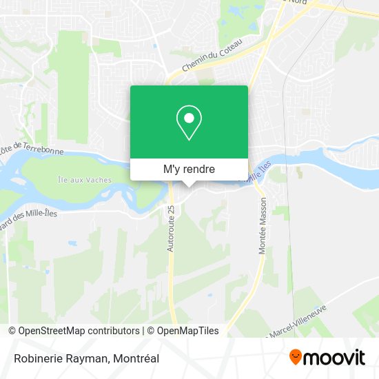 Robinerie Rayman plan