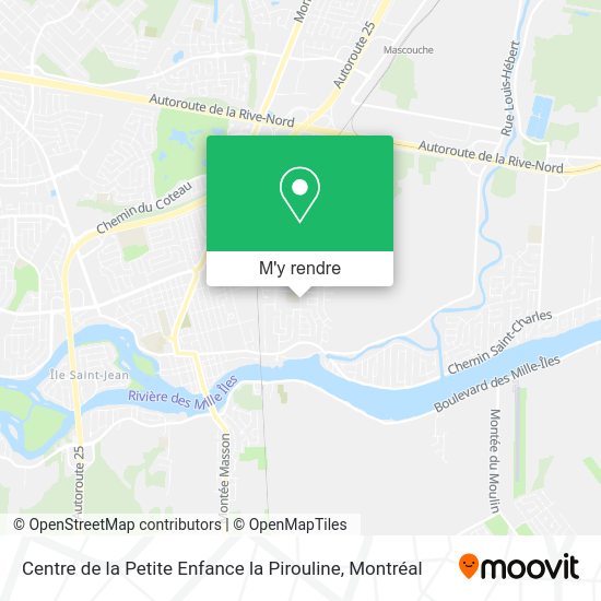 Centre de la Petite Enfance la Pirouline plan