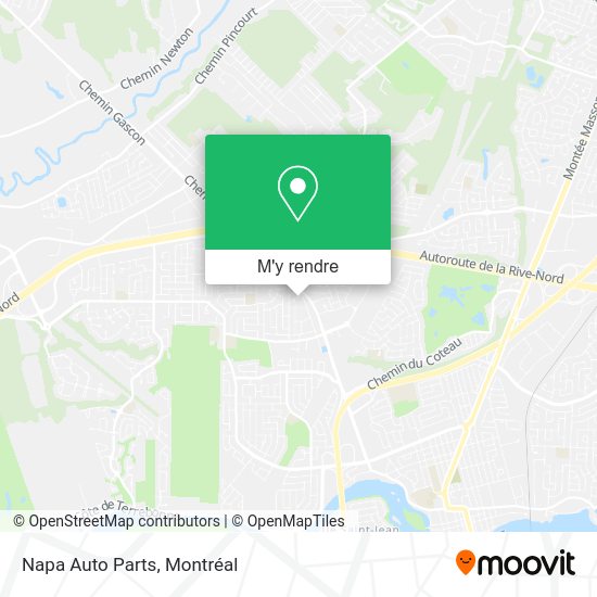 Napa Auto Parts plan