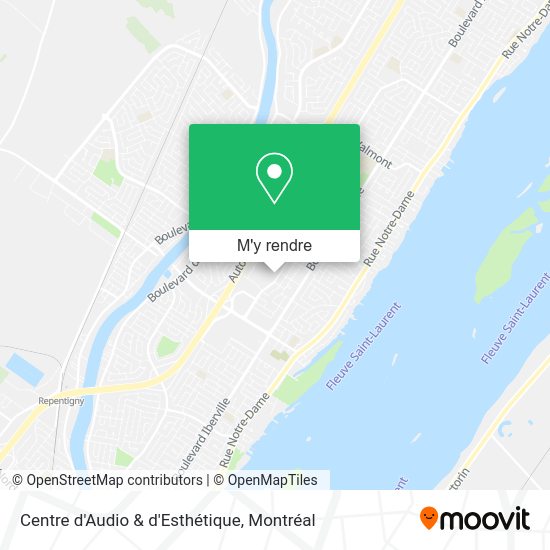 Centre d'Audio & d'Esthétique plan