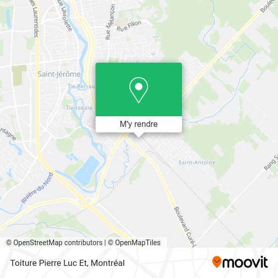Toiture Pierre Luc Et plan