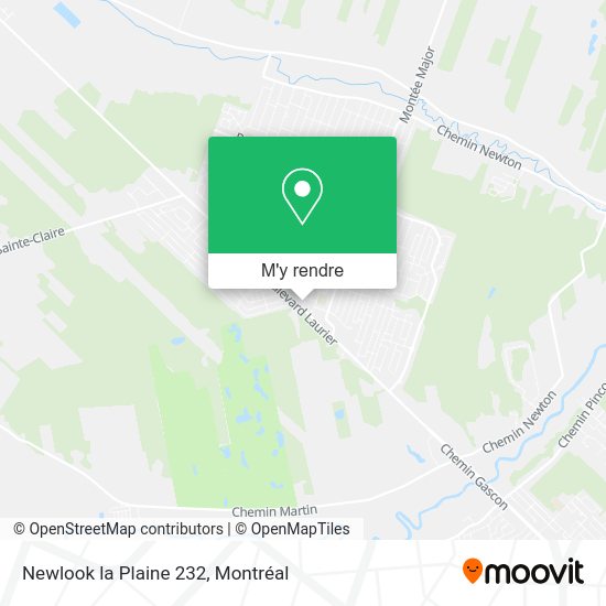 Newlook la Plaine 232 plan