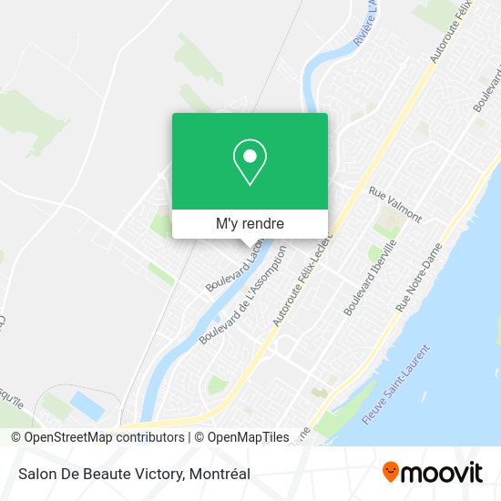 Salon De Beaute Victory plan