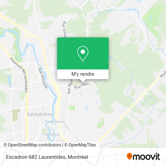Escadron 682 Laurentides plan
