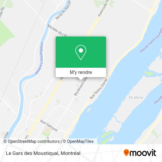 Le Gars des Moustiquai plan
