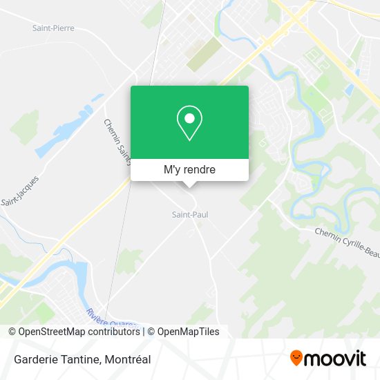 Garderie Tantine plan