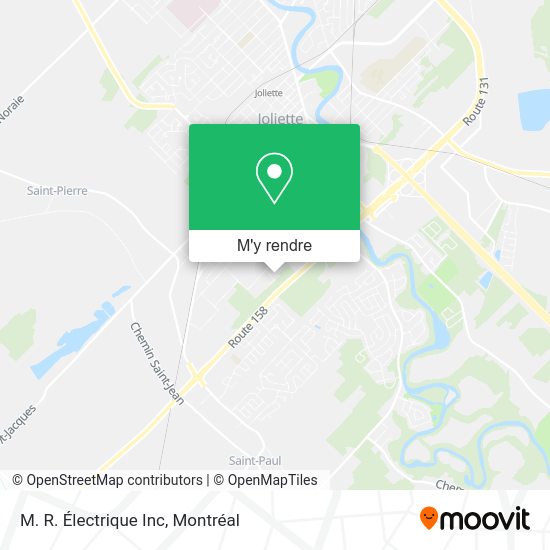 M. R. Électrique Inc plan