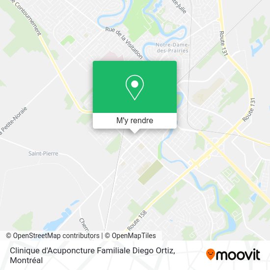 Clinique d'Acuponcture Familiale Diego Ortiz plan