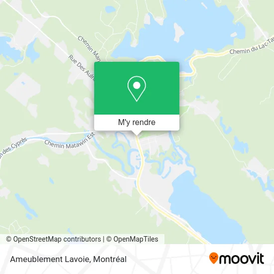Ameublement Lavoie plan
