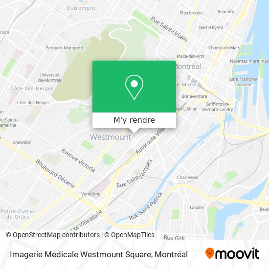 Imagerie Medicale Westmount Square plan