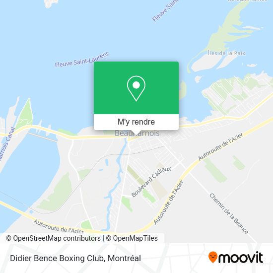 Didier Bence Boxing Club plan
