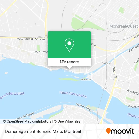 Déménagement Bernard Malo plan