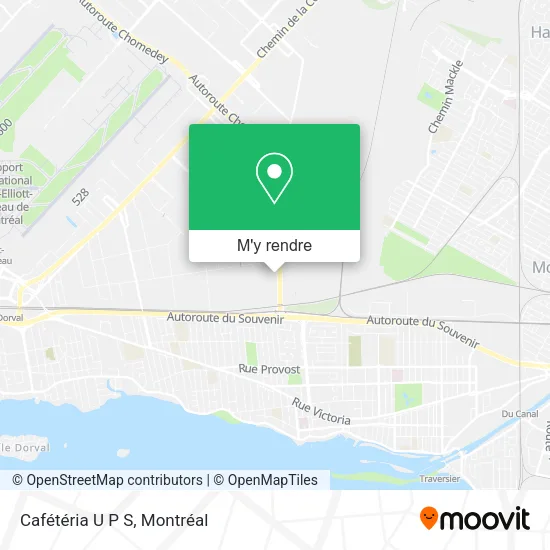 Cafétéria U P S plan