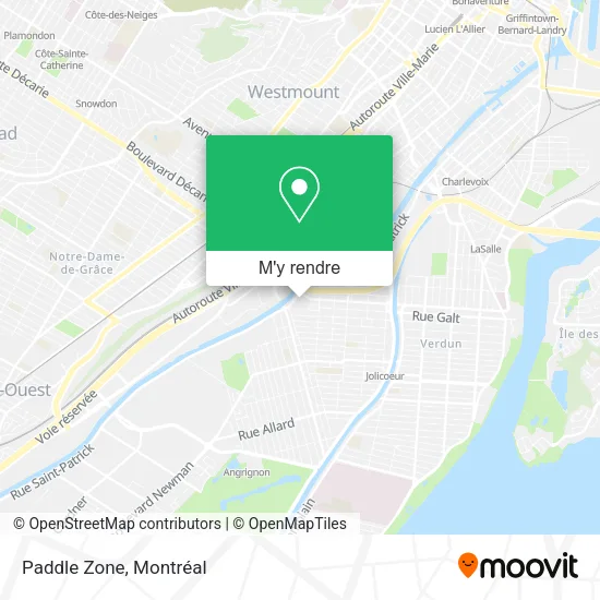 Paddle Zone plan