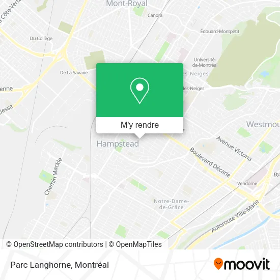 Parc Langhorne plan