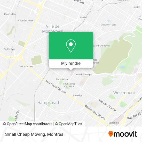 Small Cheap Moving plan