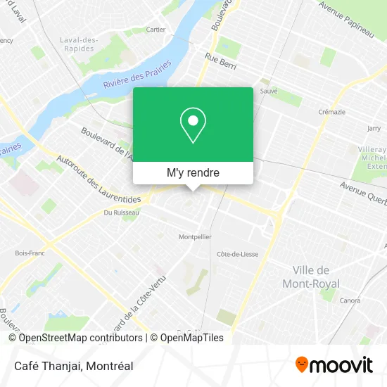 Café Thanjai plan