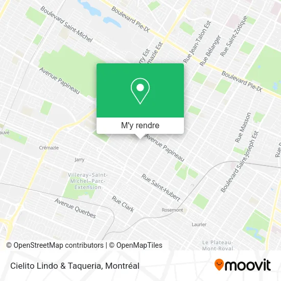 Cielito Lindo & Taqueria plan