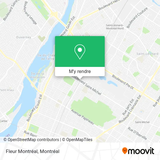 Fleur Montréal plan