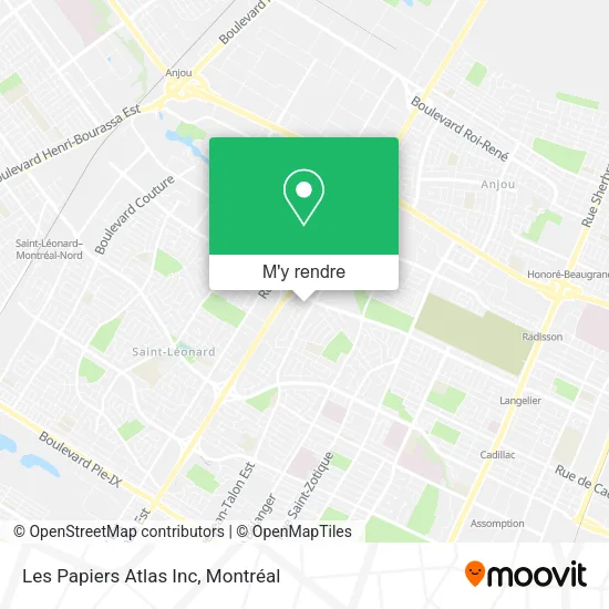 Les Papiers Atlas Inc plan