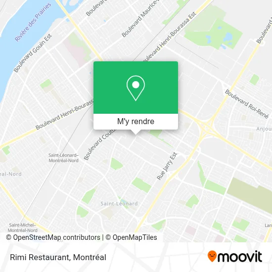 Rimi Restaurant plan