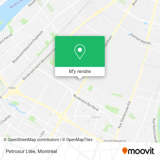 Petrosur Ltée plan