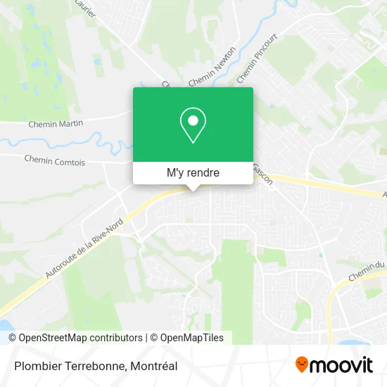 Plombier Terrebonne plan