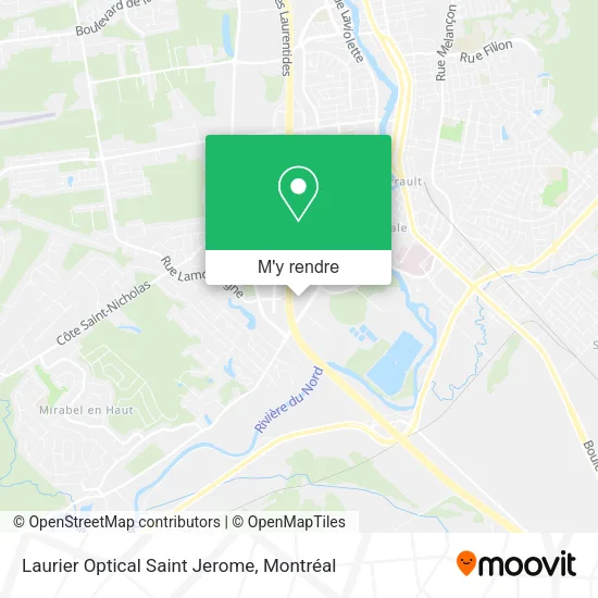 Laurier Optical Saint Jerome plan