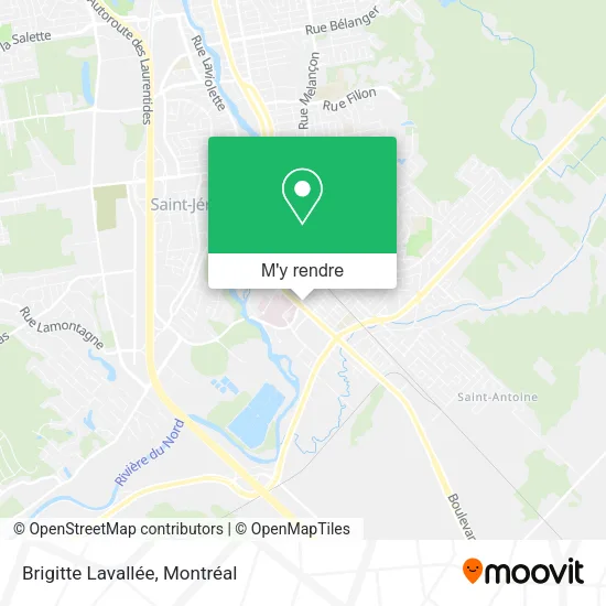 Brigitte Lavallée plan