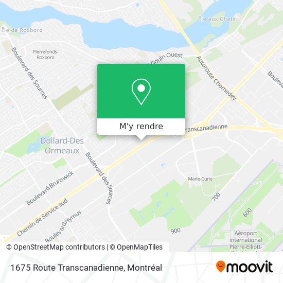 1675 Route Transcanadienne plan