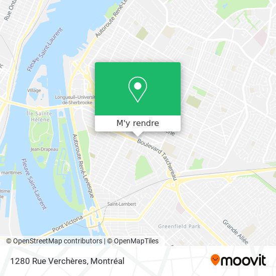 1280 Rue Verchères plan