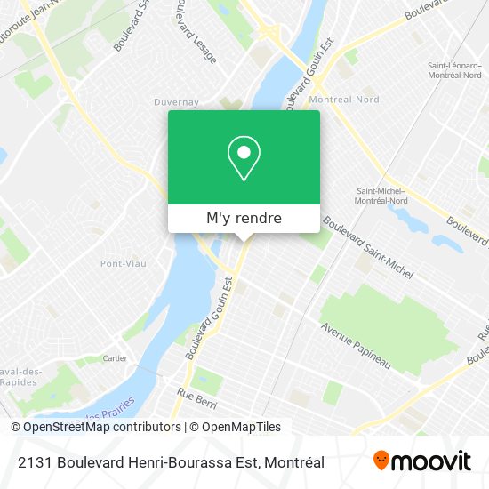 2131 Boulevard Henri-Bourassa Est plan