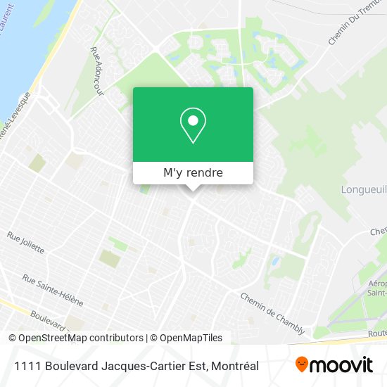 1111 Boulevard Jacques-Cartier Est plan