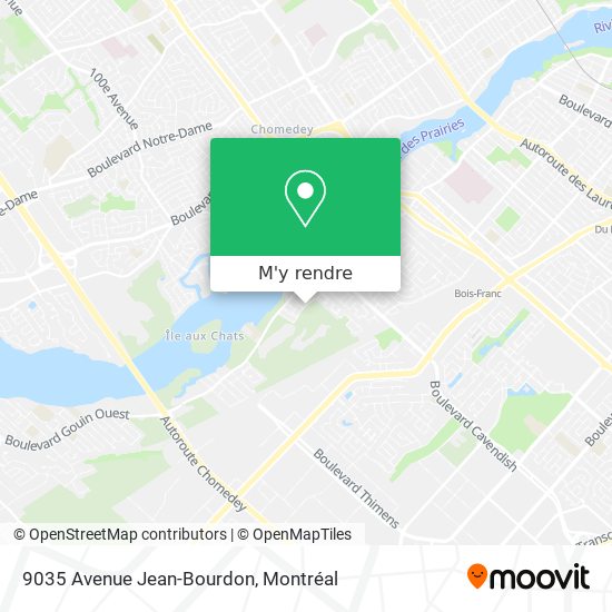 9035 Avenue Jean-Bourdon plan