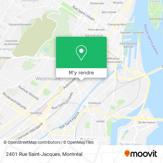2401 Rue Saint-Jacques plan