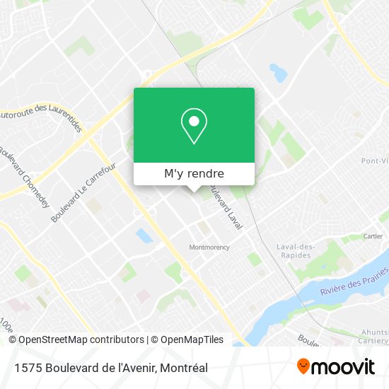 1575 Boulevard de l'Avenir plan